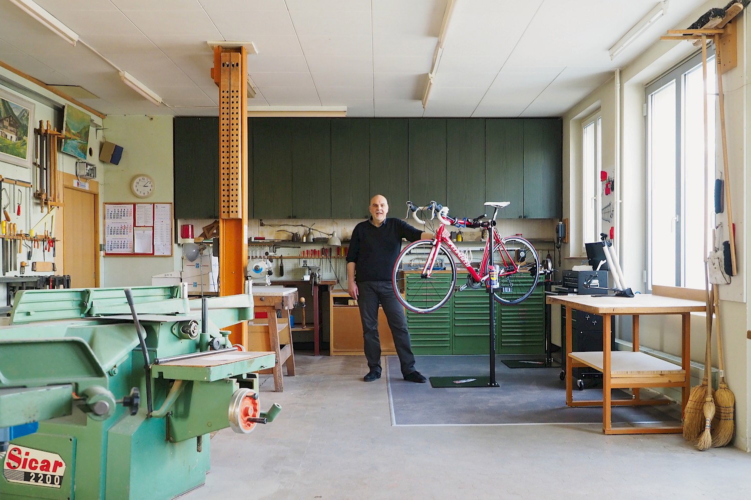 Freizeitwerkstatt Muttenz I: Velowerkstatt